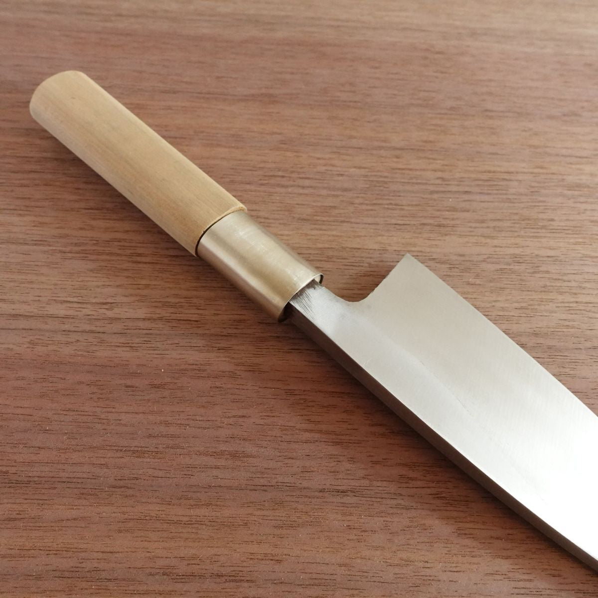 Shinkai Deba Knife, Sharpened, Hagane Steel, Single Bevel, Nearly Unused Stored Item, 155mm