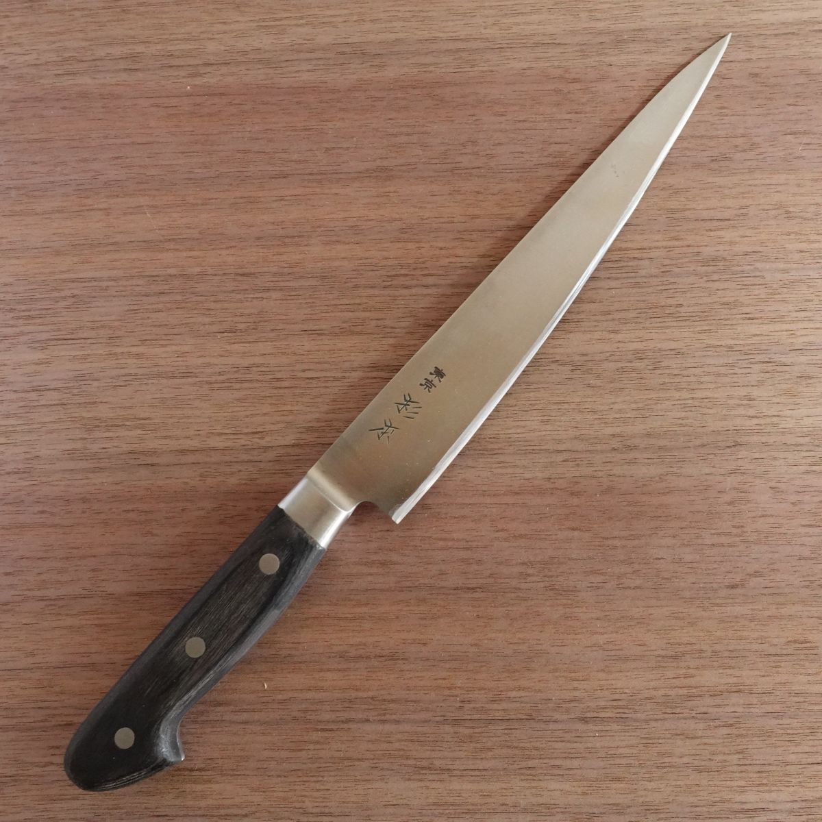 Sugimoto Gyuto Knife, Sharpened, Sujihiki Style, All-Purpose Knife, Tokyo, 225mm
