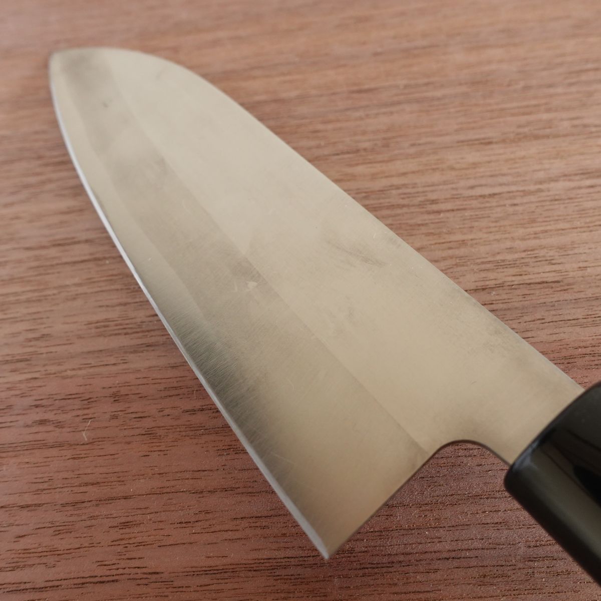 Echigo Tamasaburo Santoku Knife, Sharpened, Stainless Steel, Universal Hatsu-yo, Sticker Attached, 170mm