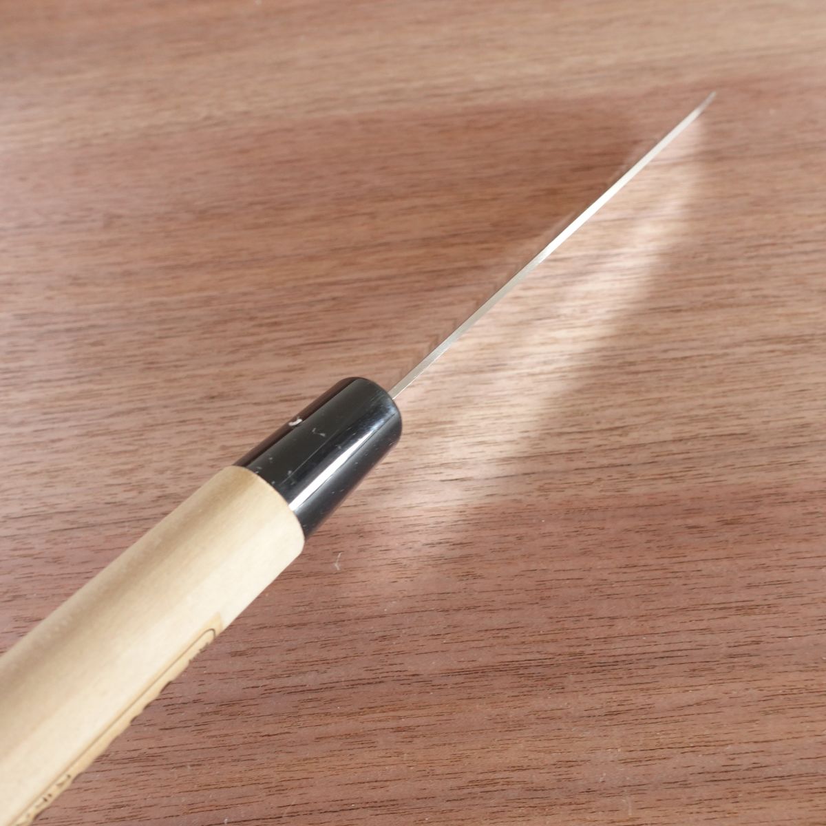 Echigo Tamasaburo Santoku Knife, Sharpened, Stainless Steel, Universal Hatsu-yo, Sticker Attached, 170mm
