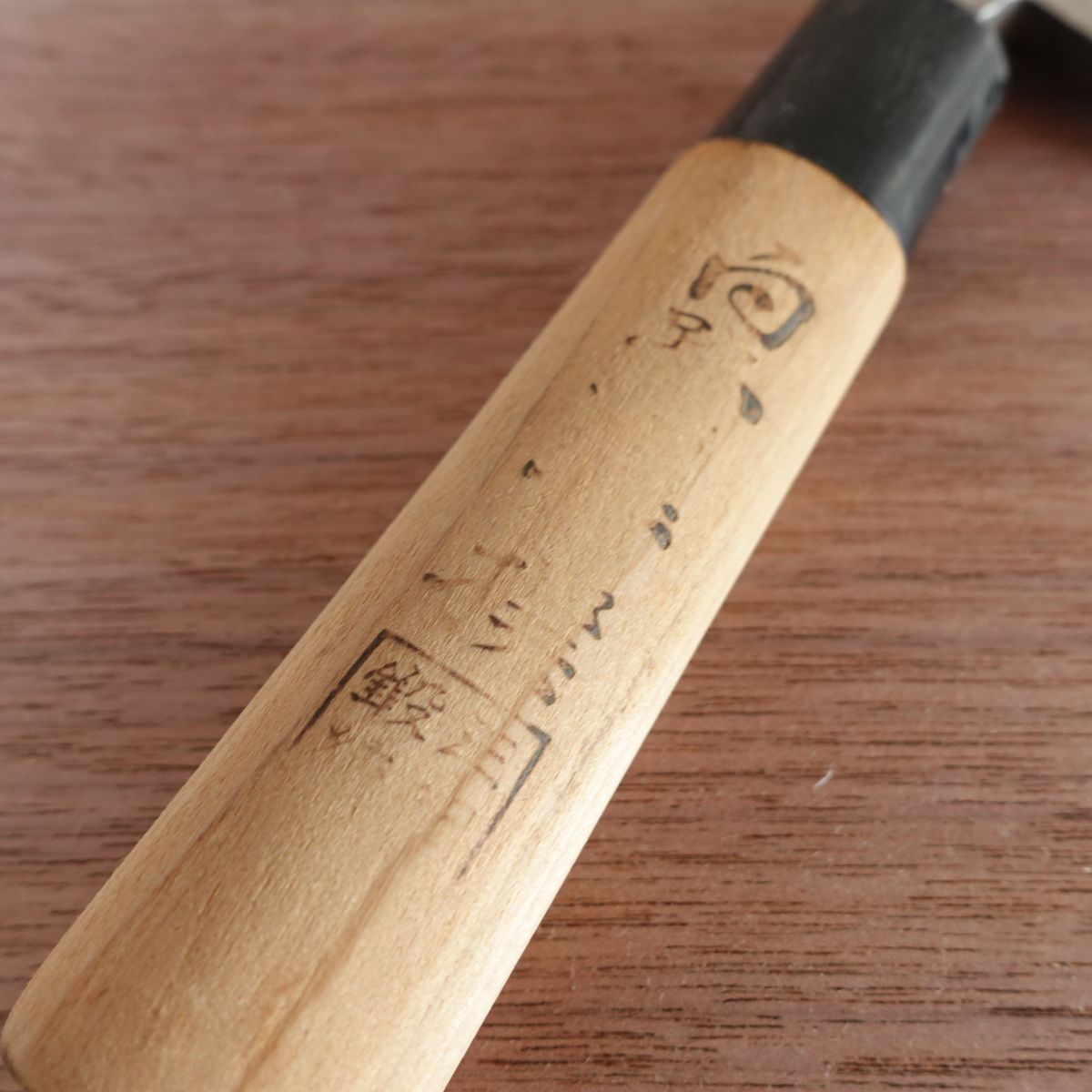Shirasagi Deba Knife, Sharpened, Crown Shirasagi, Hagane Steel, Single Bevel, 155mm