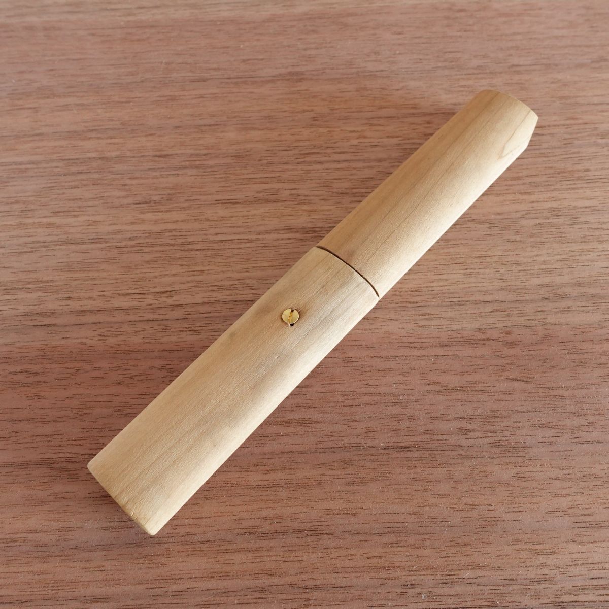 Baishinshi Yokote Utility Knife, Sharpened, Kiridashi Knife, Flower Knife, Ikebana Tool, Steel, Wooden Sheath, 70mm