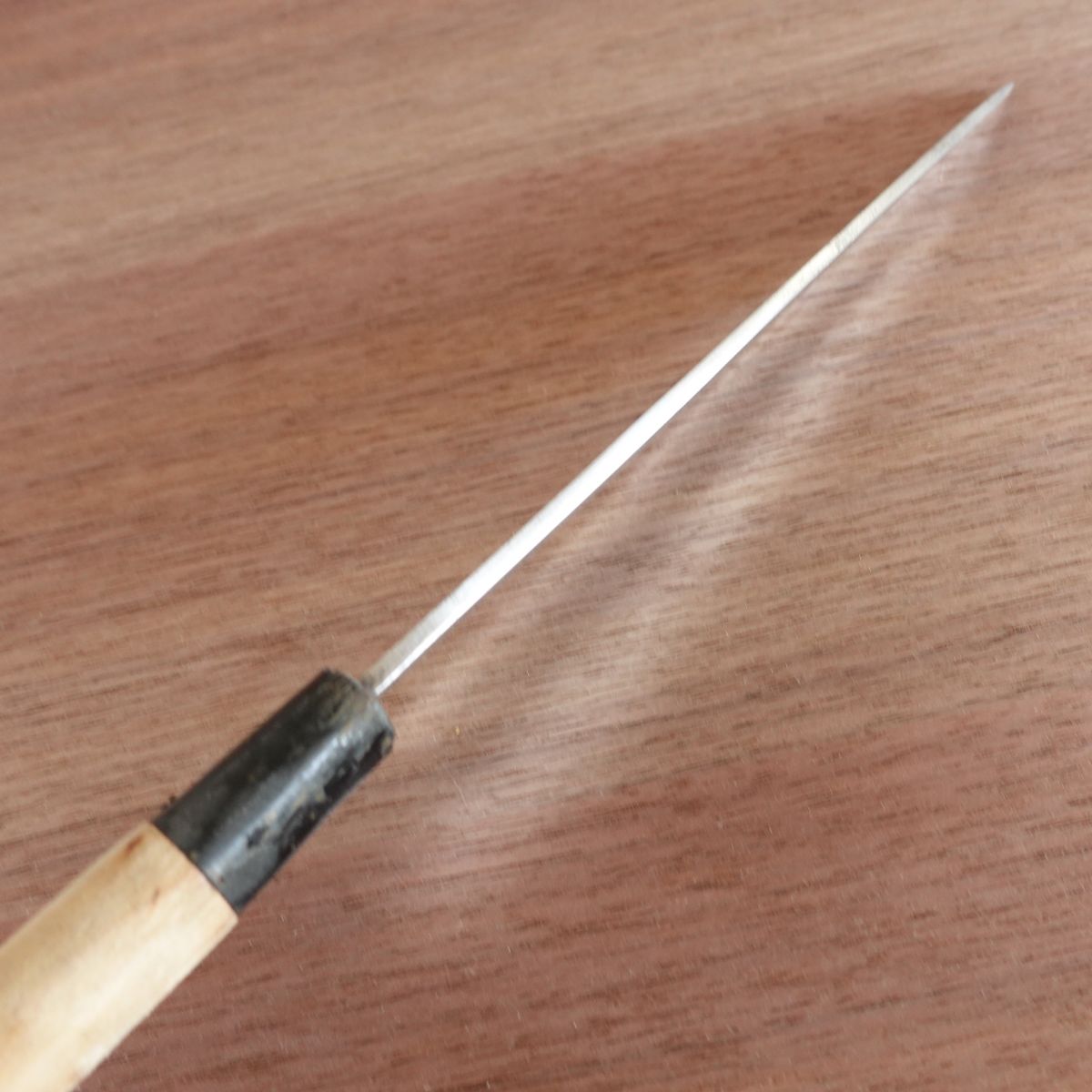 Sakai Kazuhiko Yanagiba Knife, Sharpened, Sashimi Knife, Hagane Steel, 210mm