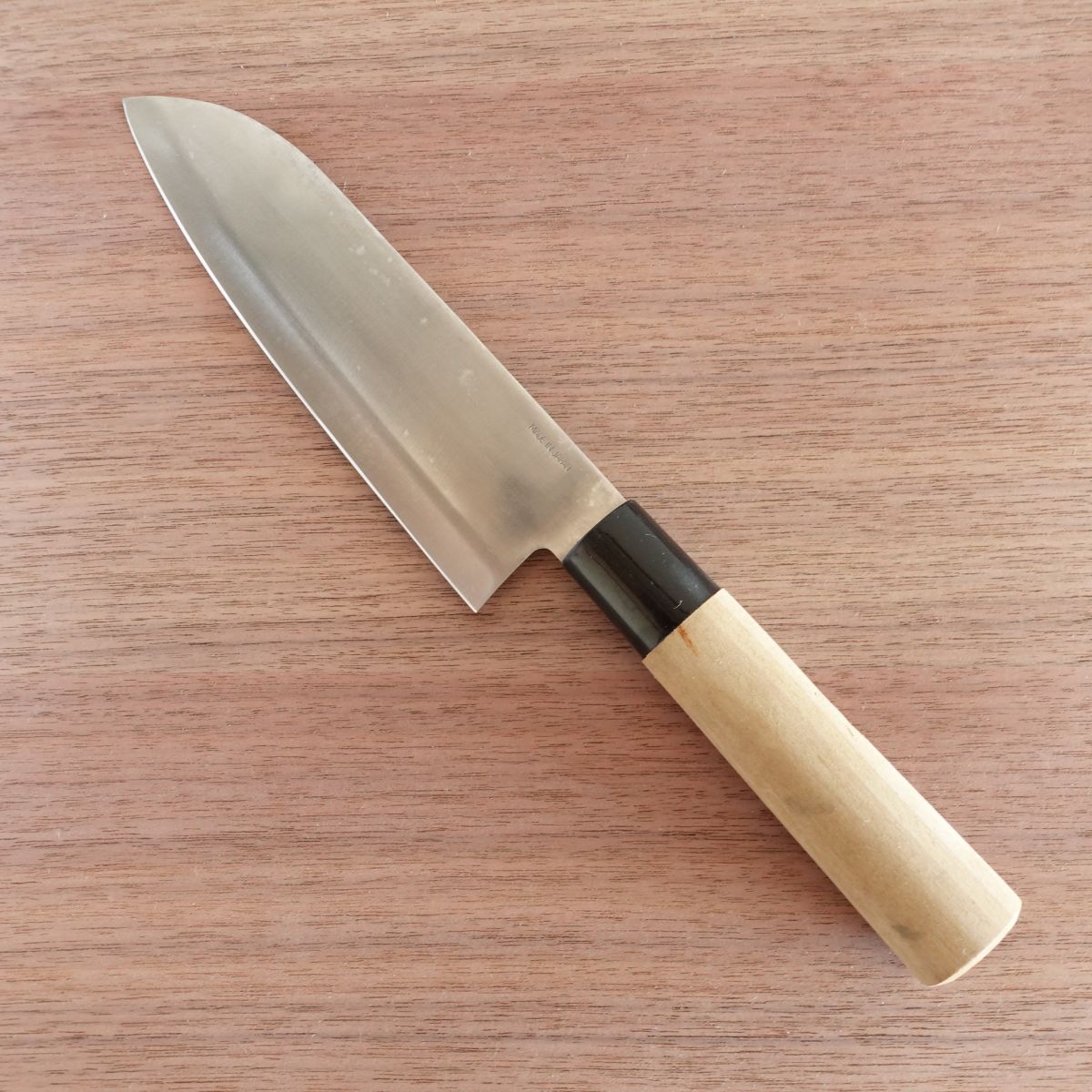 Seki Tsubazo Santoku Knife, Sharpened, All-Purpose Knife, Stainless Steel, 170mm