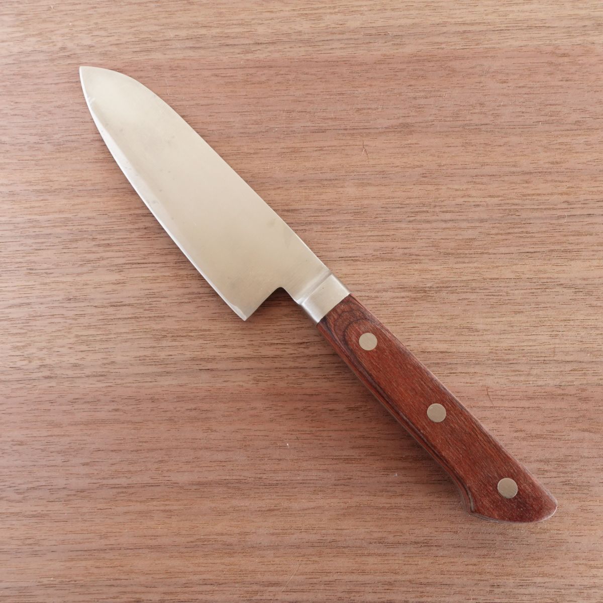 Noshu Magoroku Ko-Santoku Knife, Sharpened, All-Purpose Knife, Stainless Steel, 150mm