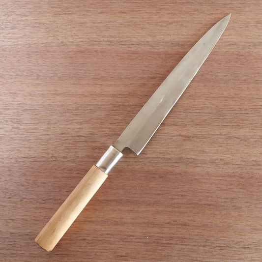 Hidekane Yanagiba Knife, Sharpened, Sashimi Knife, Special Edition, Hagane, 240mm