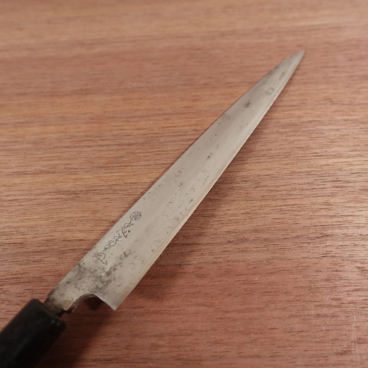Tadafusa Yanagiba Knife, Sharpened, Sashimi Knife, Tora, Carbon Steel, Single Bevel, 210mm