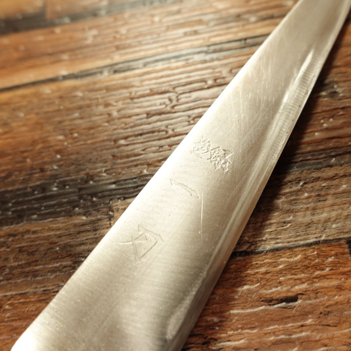 Ittou Petty Knife, Sharpened, Fruit Knife, Warikomi Construction, Decorative Cutting, Nearly Straight Edge, 135mm