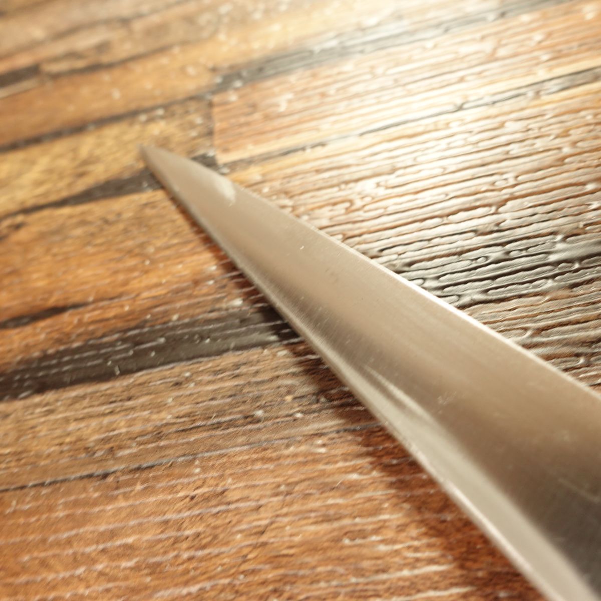 Ittou Petty Knife, Sharpened, Fruit Knife, Warikomi Construction, Decorative Cutting, Nearly Straight Edge, 135mm