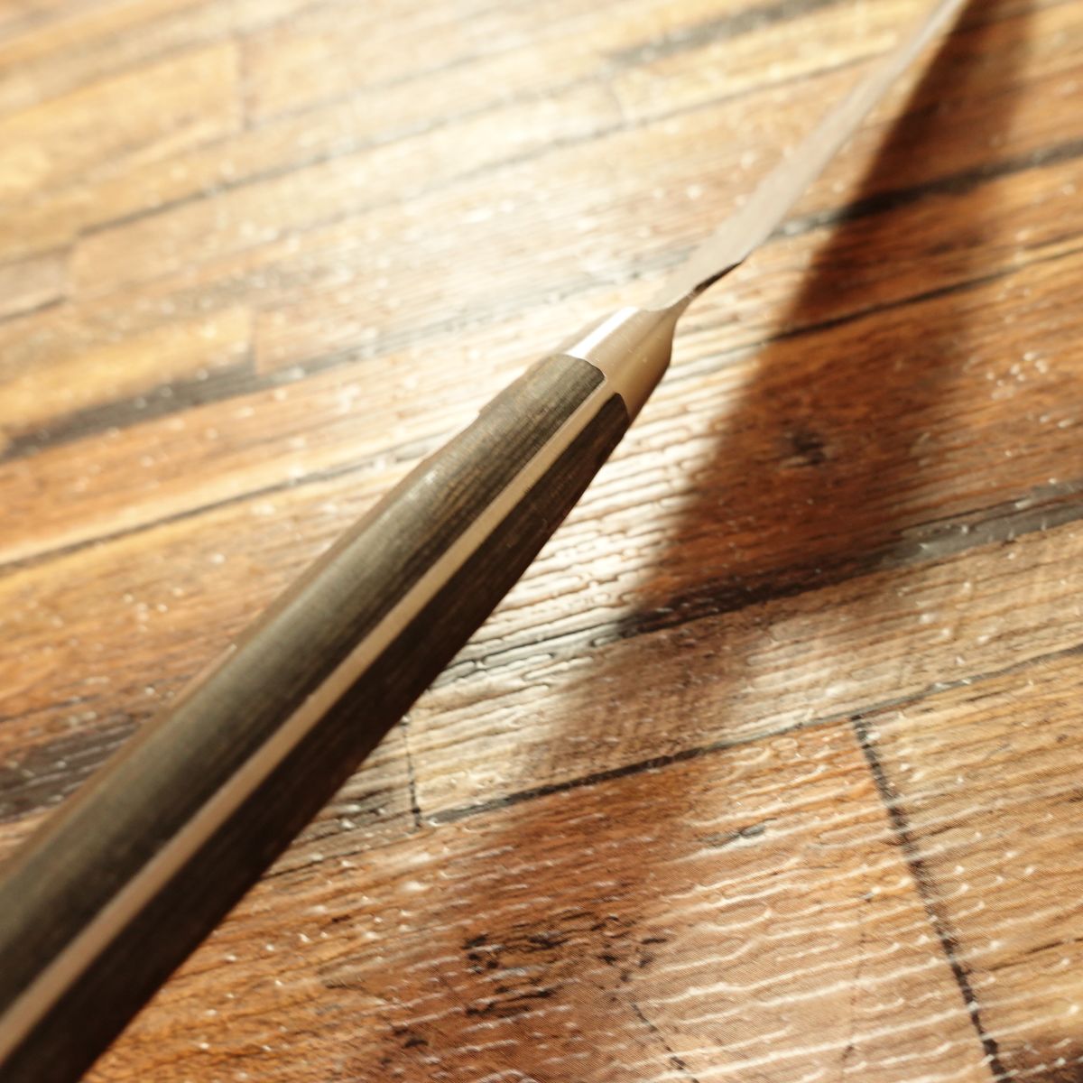 Ittou Petty Knife, Sharpened, Fruit Knife, Warikomi Construction, Decorative Cutting, Nearly Straight Edge, 135mm