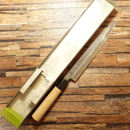 Kinkei Yanagiba Knife, Sharpened, Sashimi Knife, KAI, With Original Box, 210mm
