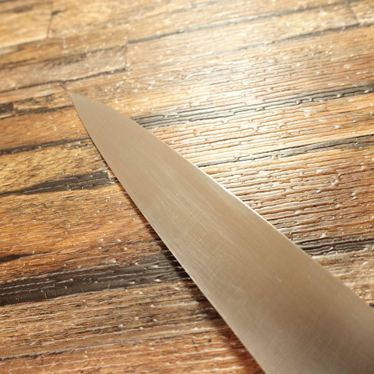 Noshu Magoroku Yanagiba Knife, Sharpened, Sashimi Knife, Stainless Steel, Lightly Used, 215mm
