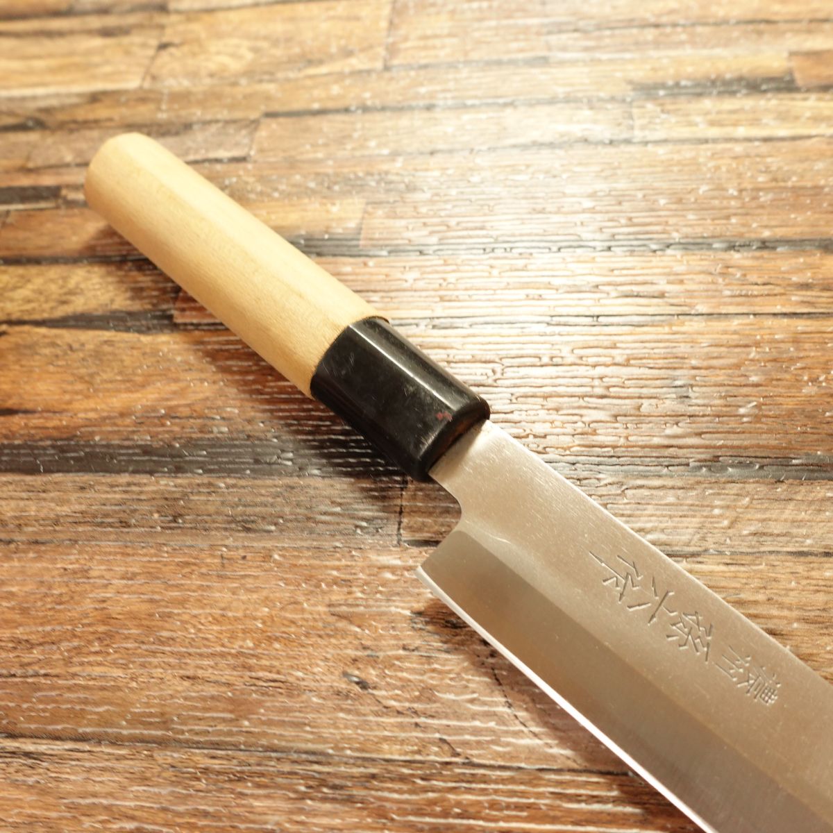 Noshu Magoroku Yanagiba Knife, Sharpened, Sashimi Knife, Stainless Steel, Lightly Used, 215mm