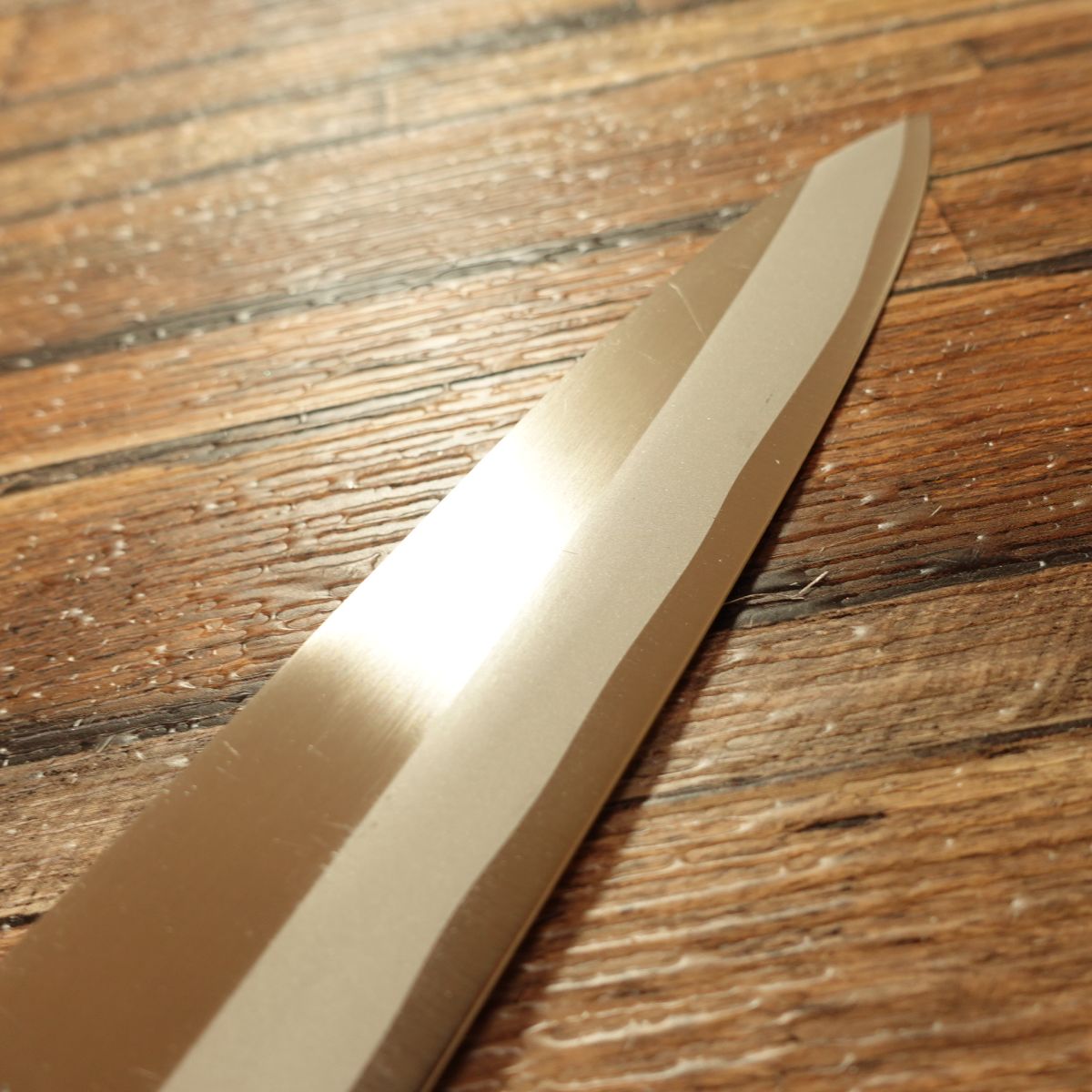 Echigo Tamasaburo Yanagiba Knife, Stainless Steel, Sashimi Knife, Unused, Boxed, 225mm