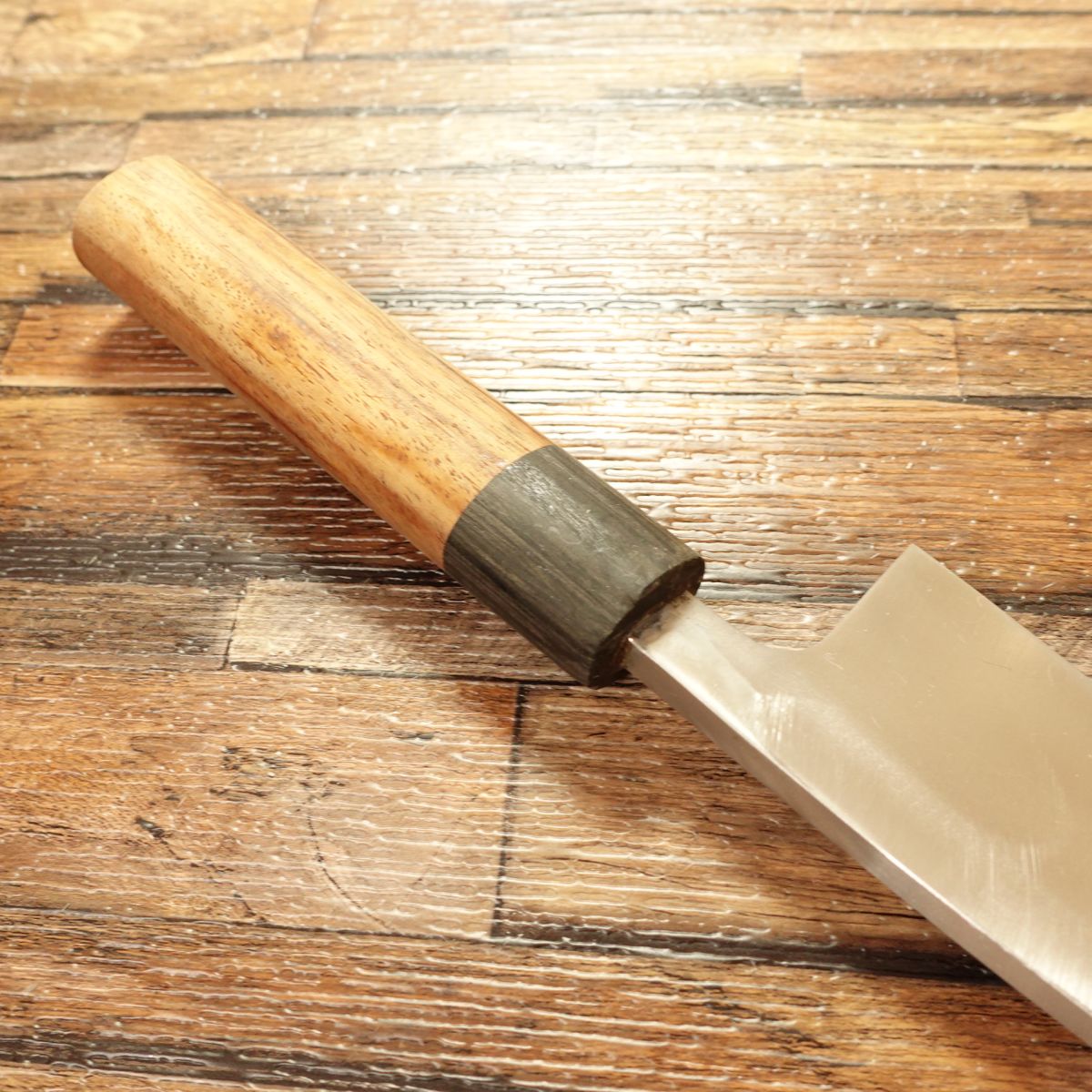 Otake Deba Knife, Sharpened, Wooden Ferrule, Hagane Steel, Single Bevel, 140mm