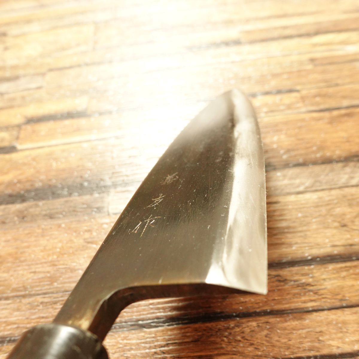 [HYPER REBORN] Yoshitomo Deba Knife, Sharpened, Black Oxide Finish, Hagane Steel, 170mm