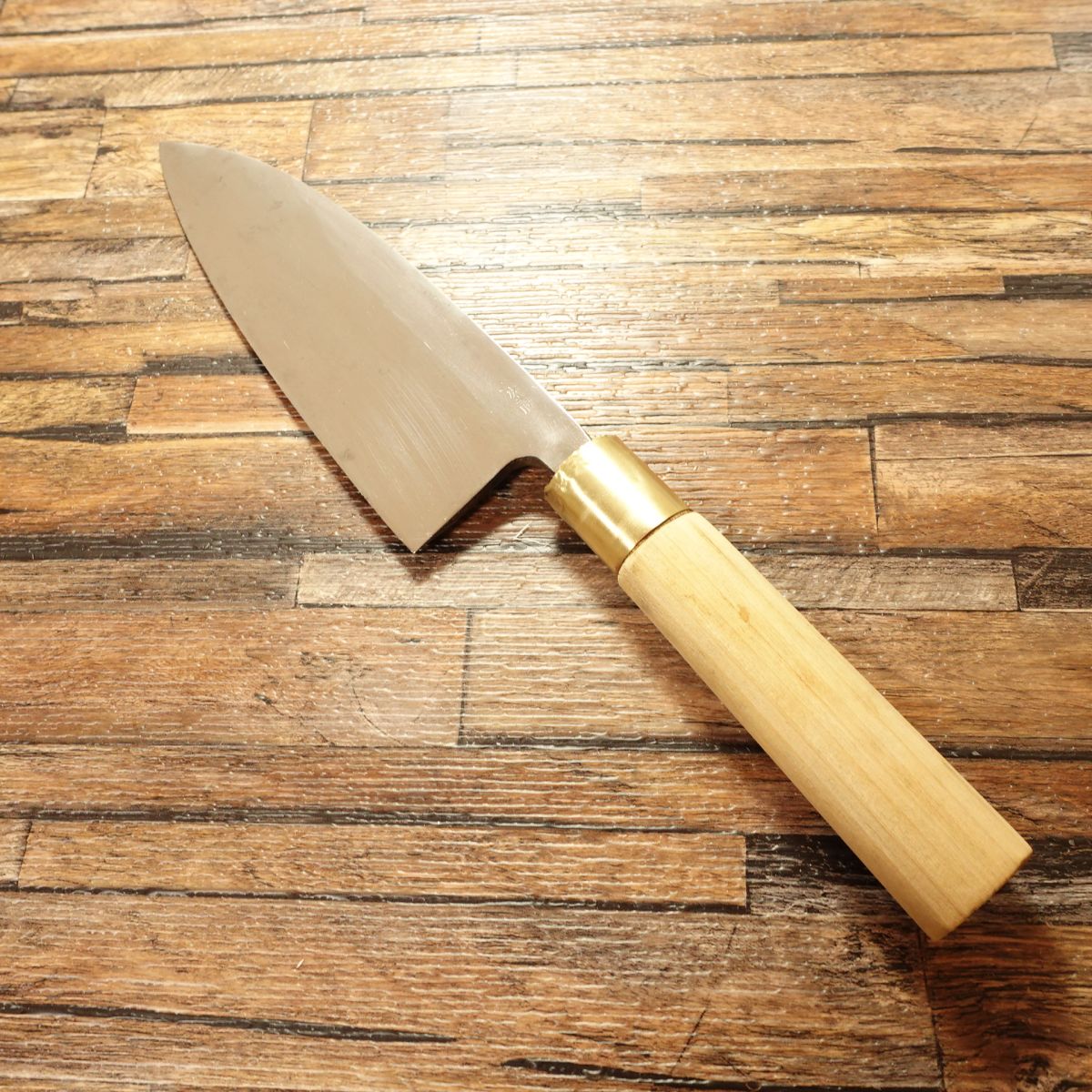 Toranosuke Deba Knife, Sharpened, Thick Blade, Hagane Steel, Single Bevel, 180mm
