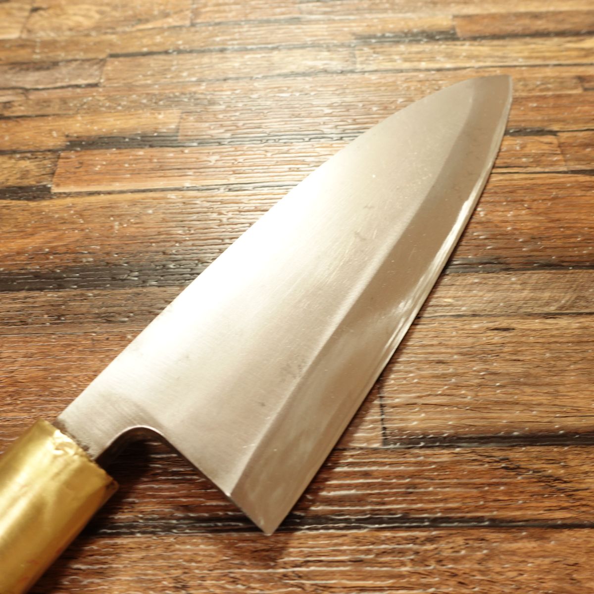 Toranosuke Deba Knife, Sharpened, Thick Blade, Hagane Steel, Single Bevel, 180mm