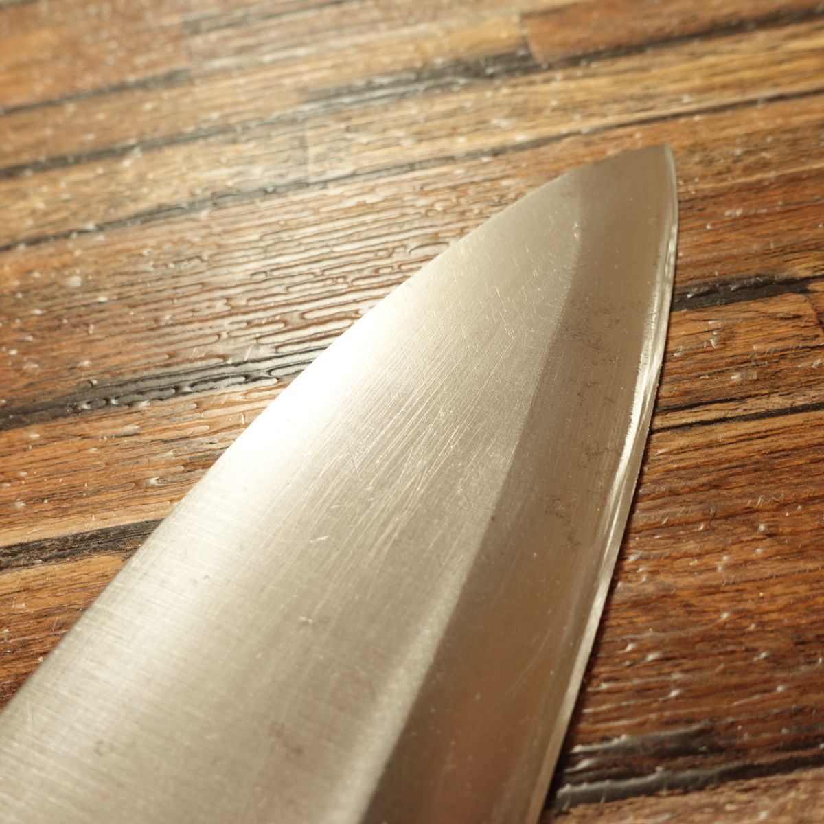 Toranosuke Deba Knife, Sharpened, Thick Blade, Hagane Steel, Single Bevel, 180mm