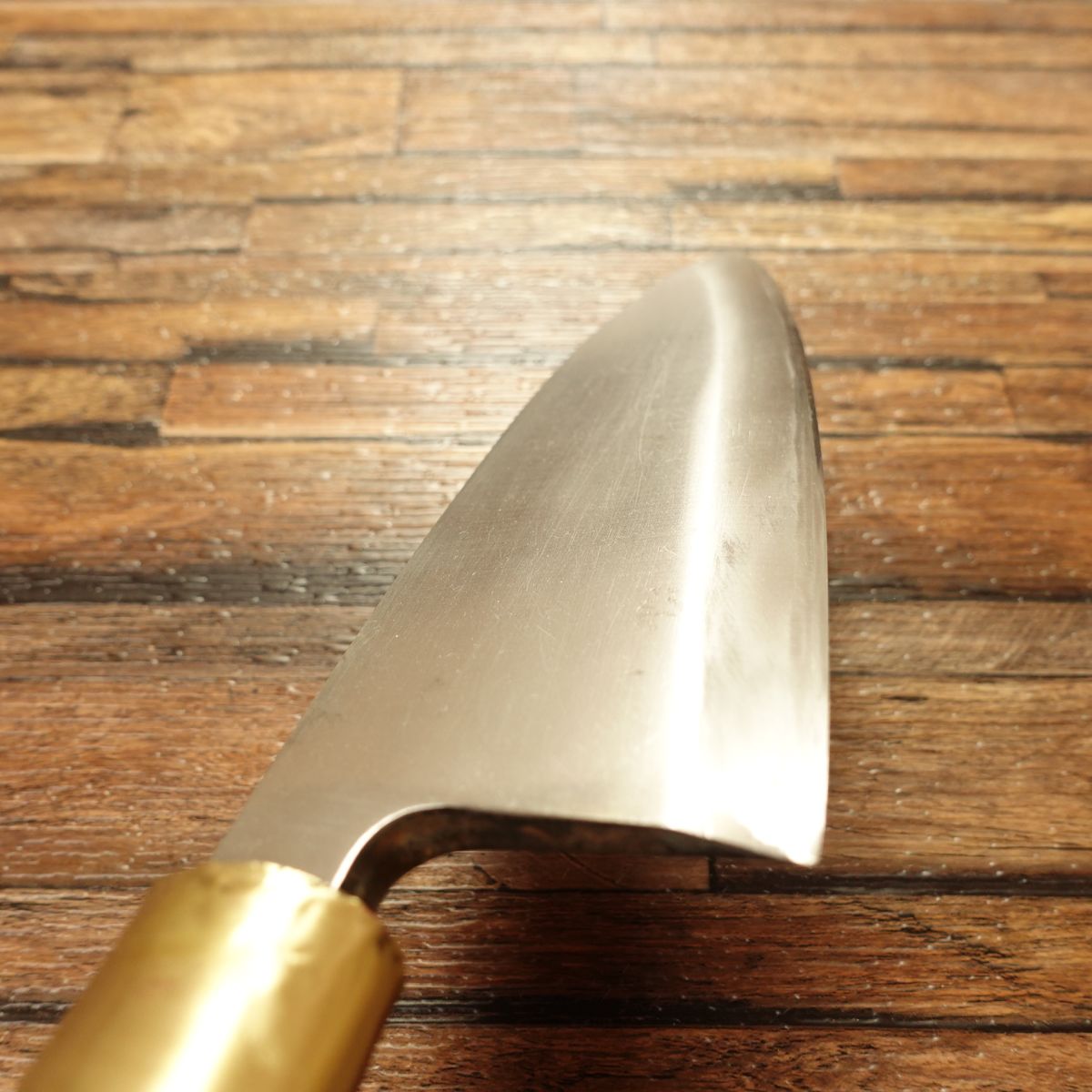 Toranosuke Deba Knife, Sharpened, Thick Blade, Hagane Steel, Single Bevel, 180mm