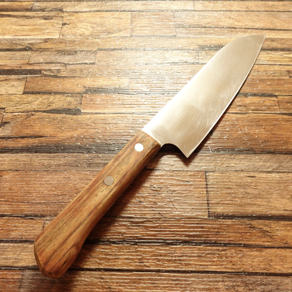 Yamahide Santoku Knife, Sharpened, Thin Blade, All-Purpose Knife, Stainless Steel, 165mm