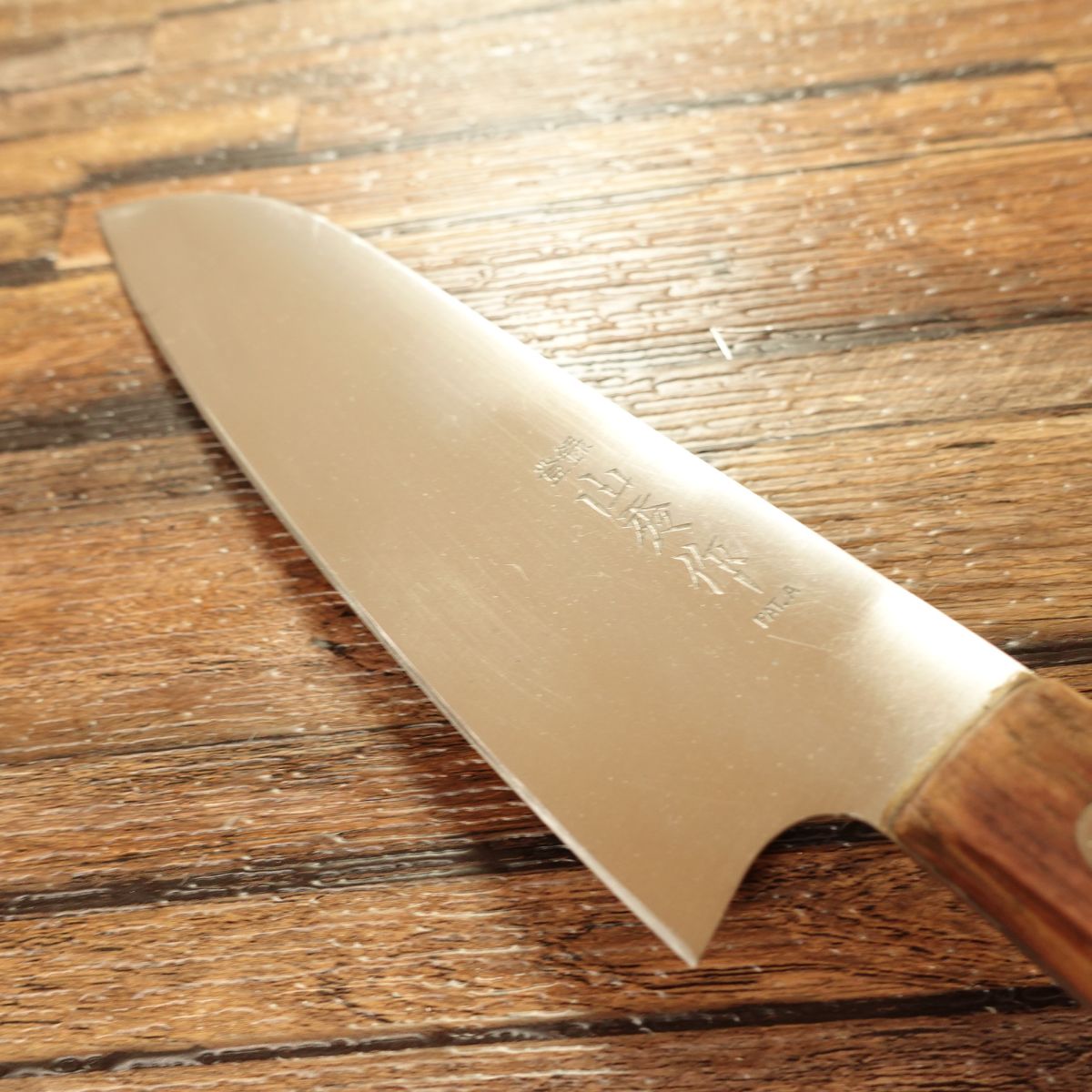 Yamahide Santoku Knife, Sharpened, Thin Blade, All-Purpose Knife, Stainless Steel, 165mm