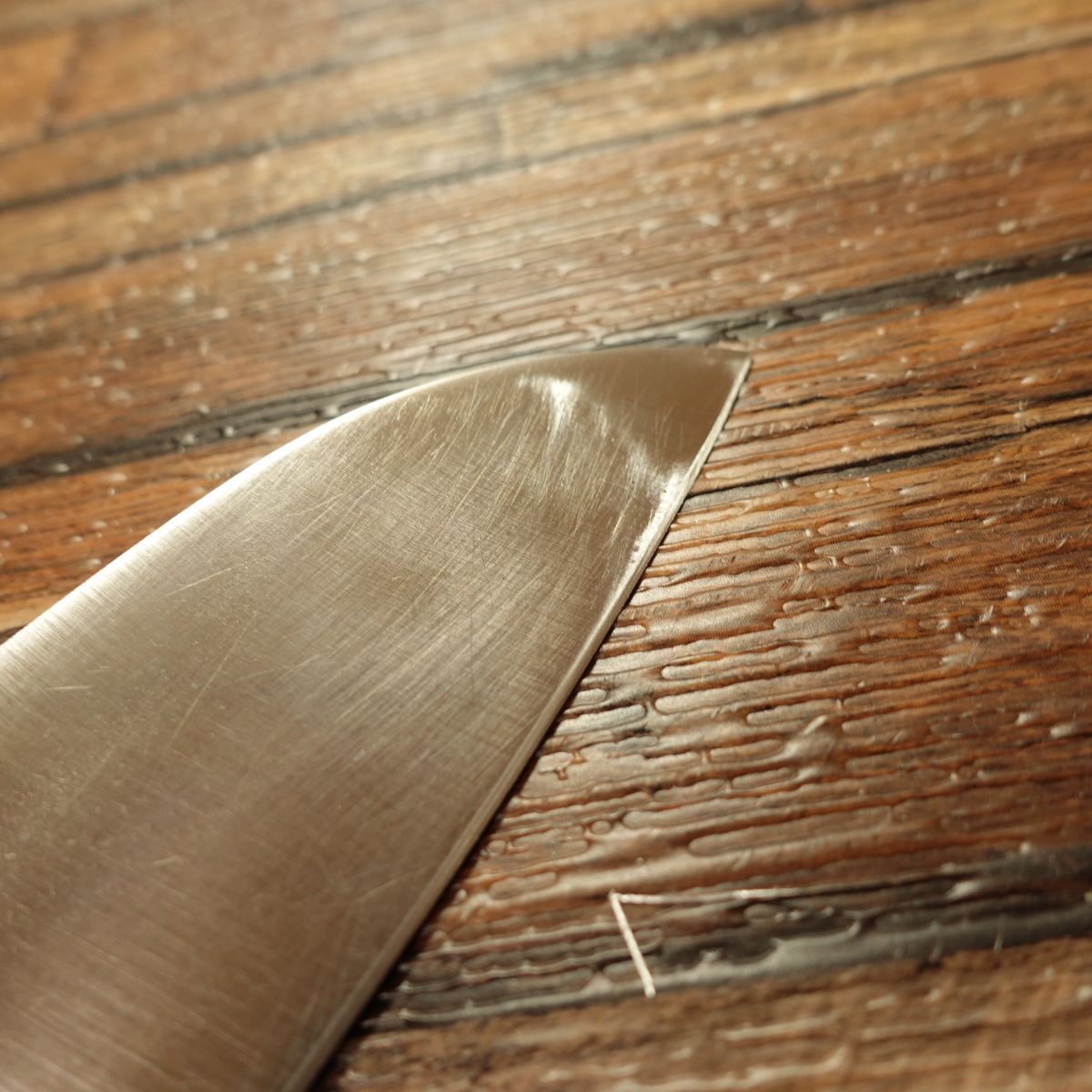 Yamahide Santoku Knife, Sharpened, Thin Blade, All-Purpose Knife, Stainless Steel, 165mm