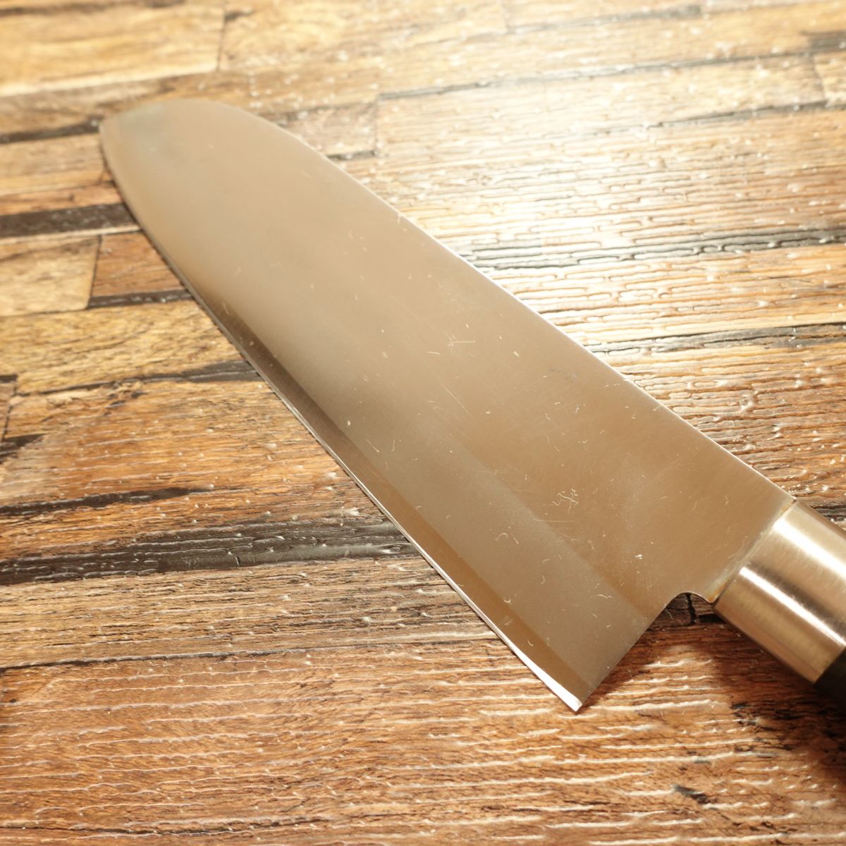 Seki Taiki Santoku Knife, Sharpened, Warikomi Construction, All-Purpose Knife, 170mm