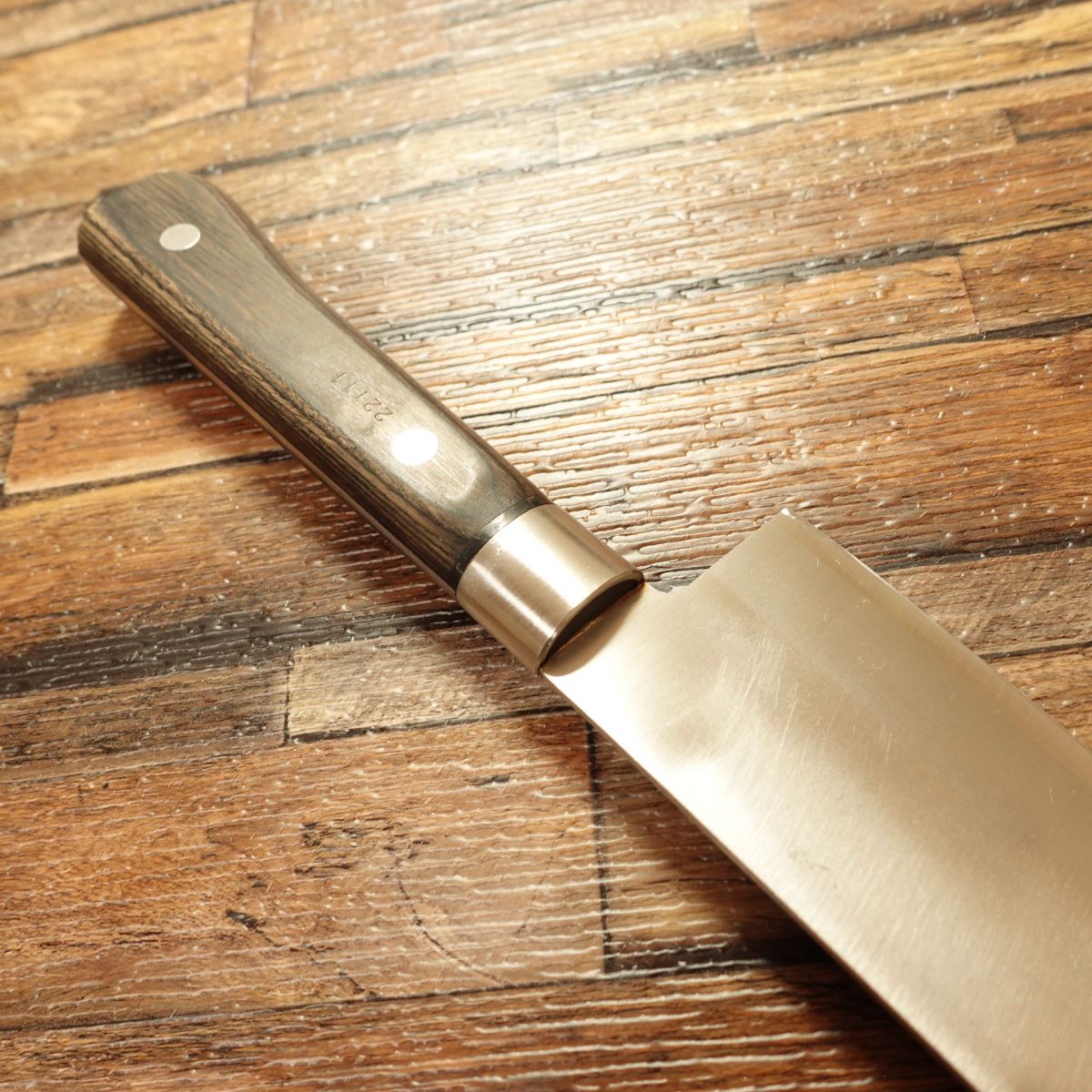 Seki Taiki Santoku Knife, Sharpened, Warikomi Construction, All-Purpose Knife, 170mm