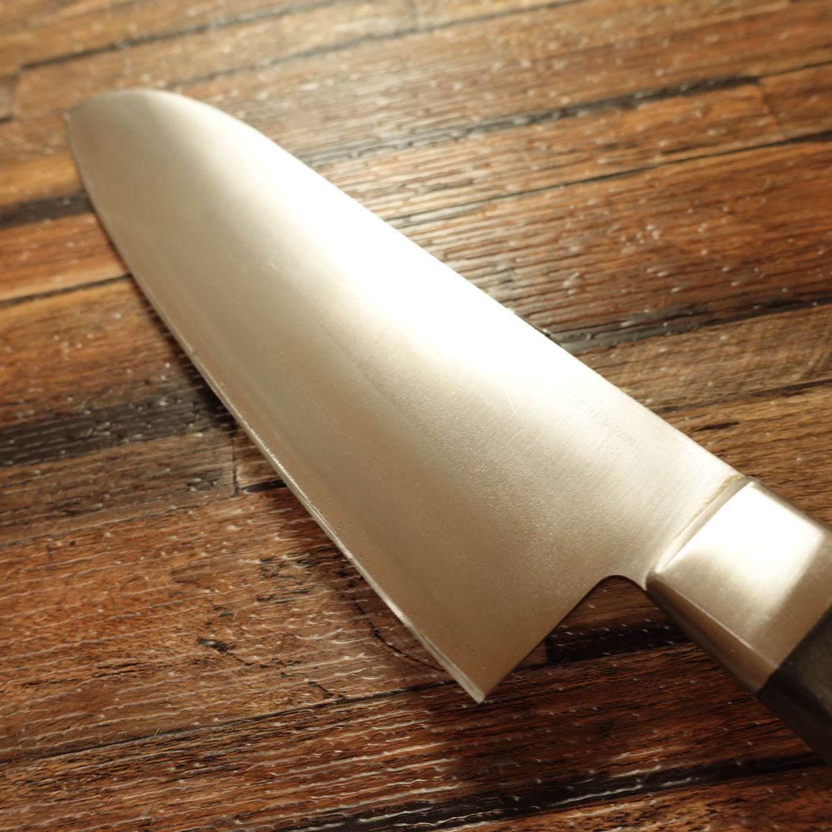 Seki Magoroku Santoku Knife, Sharpened, Warikomi Steel, All-Purpose Knife, KAI, 165mm