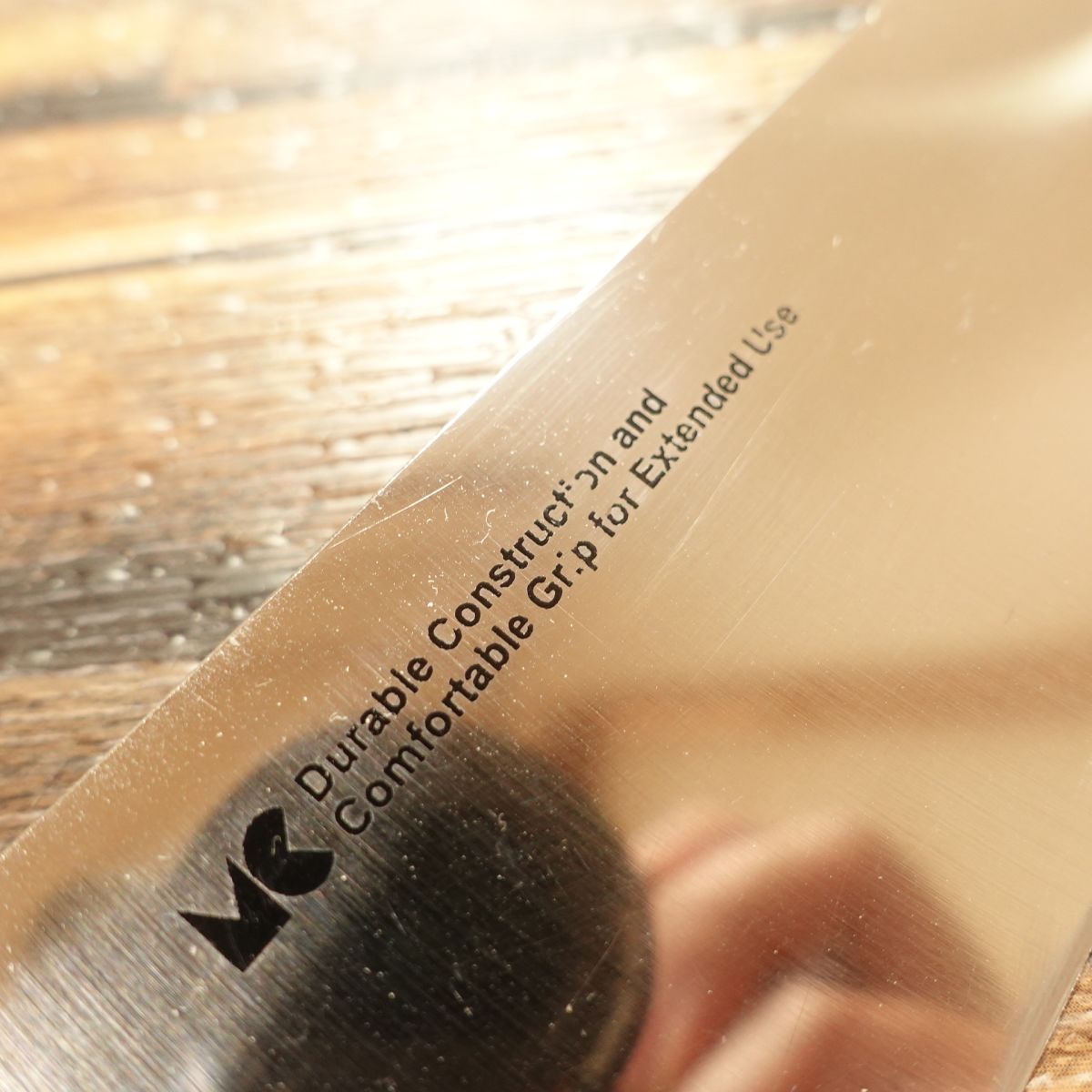 All-Stainless Santoku Knife, Sharpened, Simple Design, All-Purpose Knife, 170mm