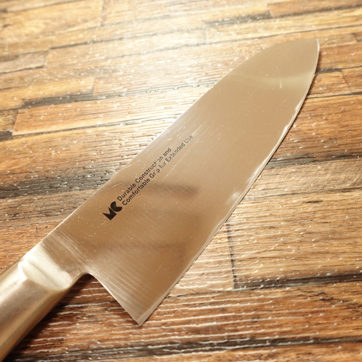 All-Stainless Santoku Knife, Sharpened, Simple Design, All-Purpose Knife, 170mm