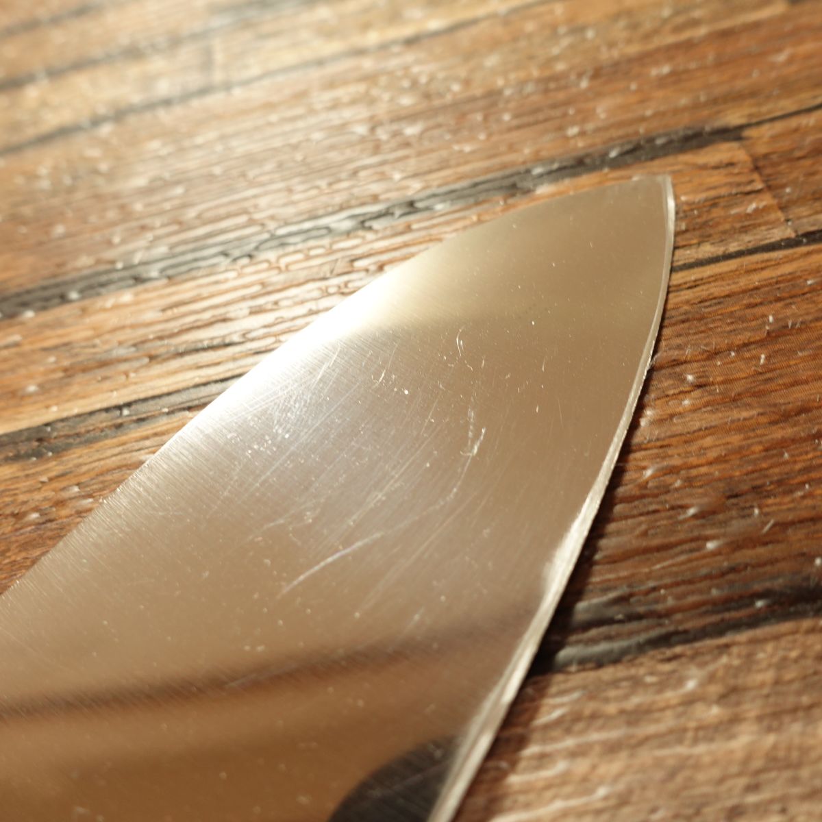 All-Stainless Santoku Knife, Sharpened, Simple Design, All-Purpose Knife, 170mm