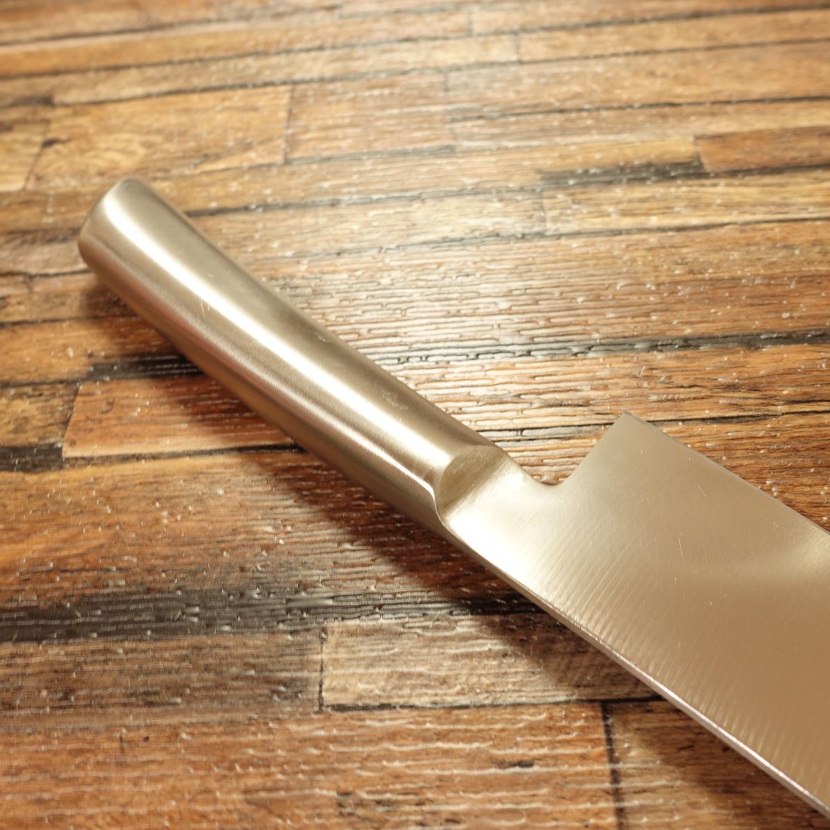 All-Stainless Santoku Knife, Sharpened, Simple Design, All-Purpose Knife, 170mm