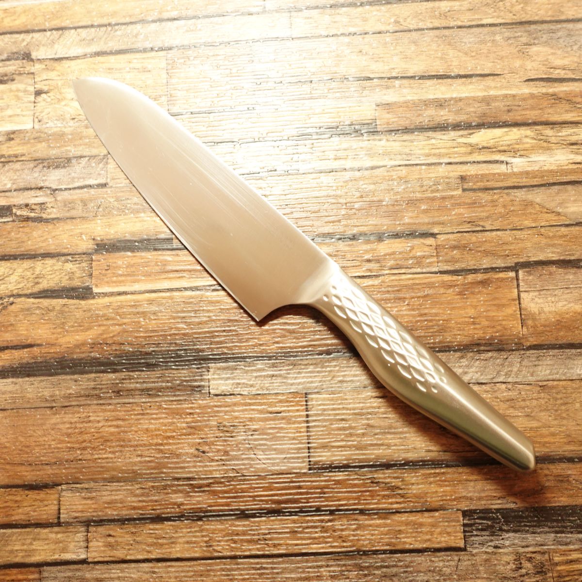 Seki Magoroku Santoku Knife, Sharpened, Shoso Series, All-Stainless Steel, All-Purpose Knife, KAI, 165mm