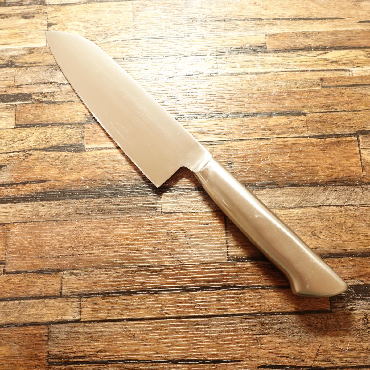Takagi Santoku Knife, Sharpened, Everlasting Series, All-Stainless Steel, All-Purpose Knife, 165mm