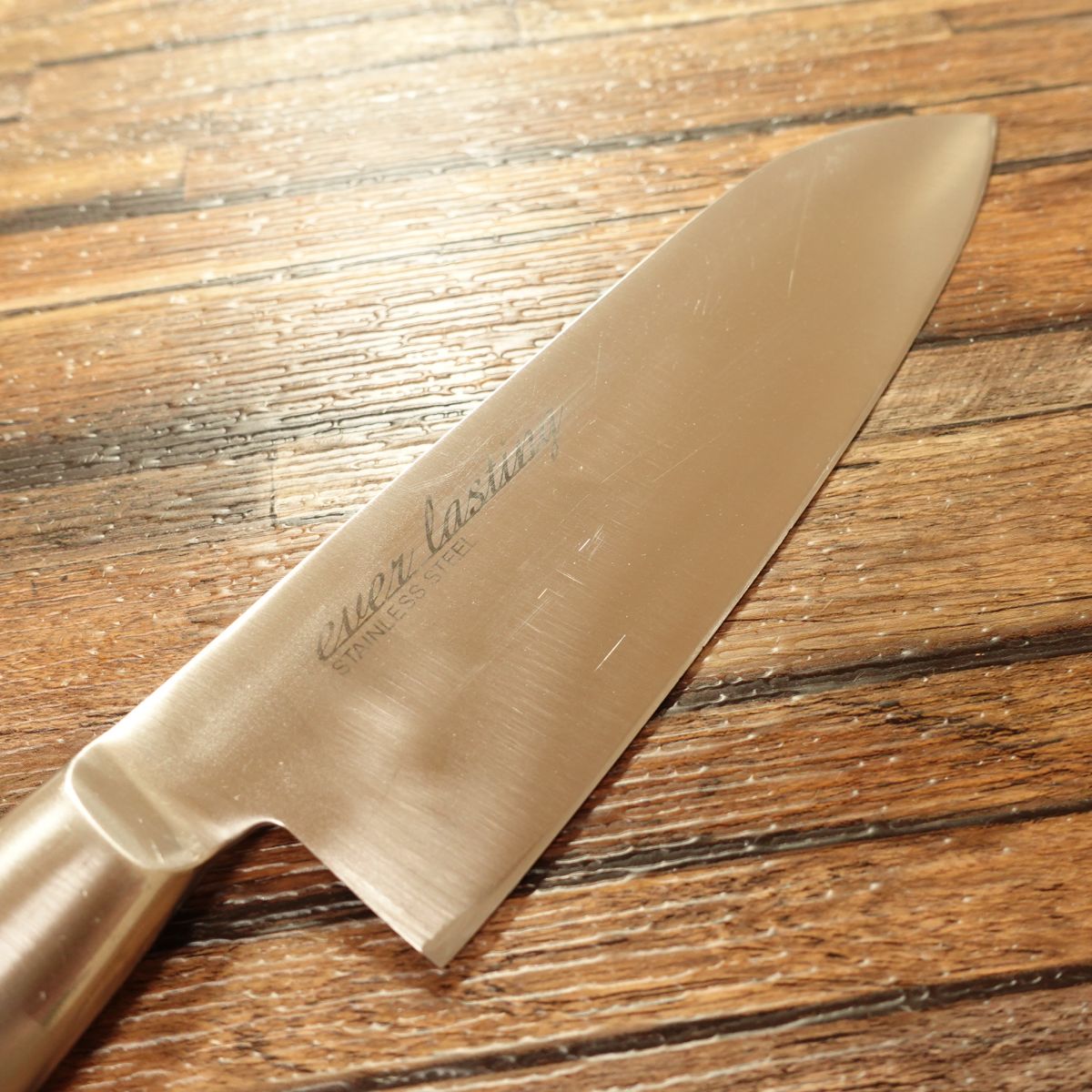 Takagi Santoku Knife, Sharpened, Everlasting Series, All-Stainless Steel, All-Purpose Knife, 165mm
