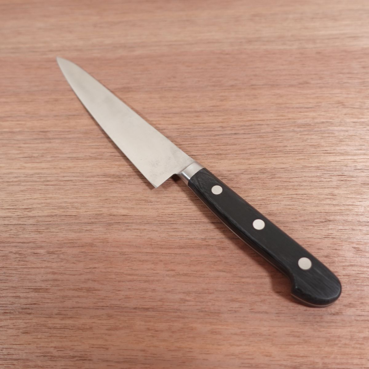 Naozumi Petty Knife, Sharpened, Fruit Knife, Carbon Steel, Made by Naozumi, Decorative Cutting, Lightly Used, 155mm