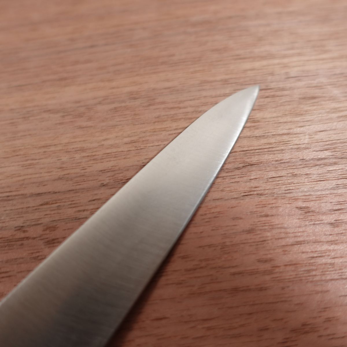 Naozumi Petty Knife, Sharpened, Fruit Knife, Carbon Steel, Made by Naozumi, Decorative Cutting, Lightly Used, 155mm