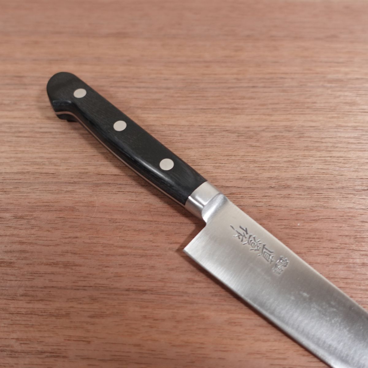 Naozumi Petty Knife, Sharpened, Fruit Knife, Carbon Steel, Made by Naozumi, Decorative Cutting, Lightly Used, 155mm