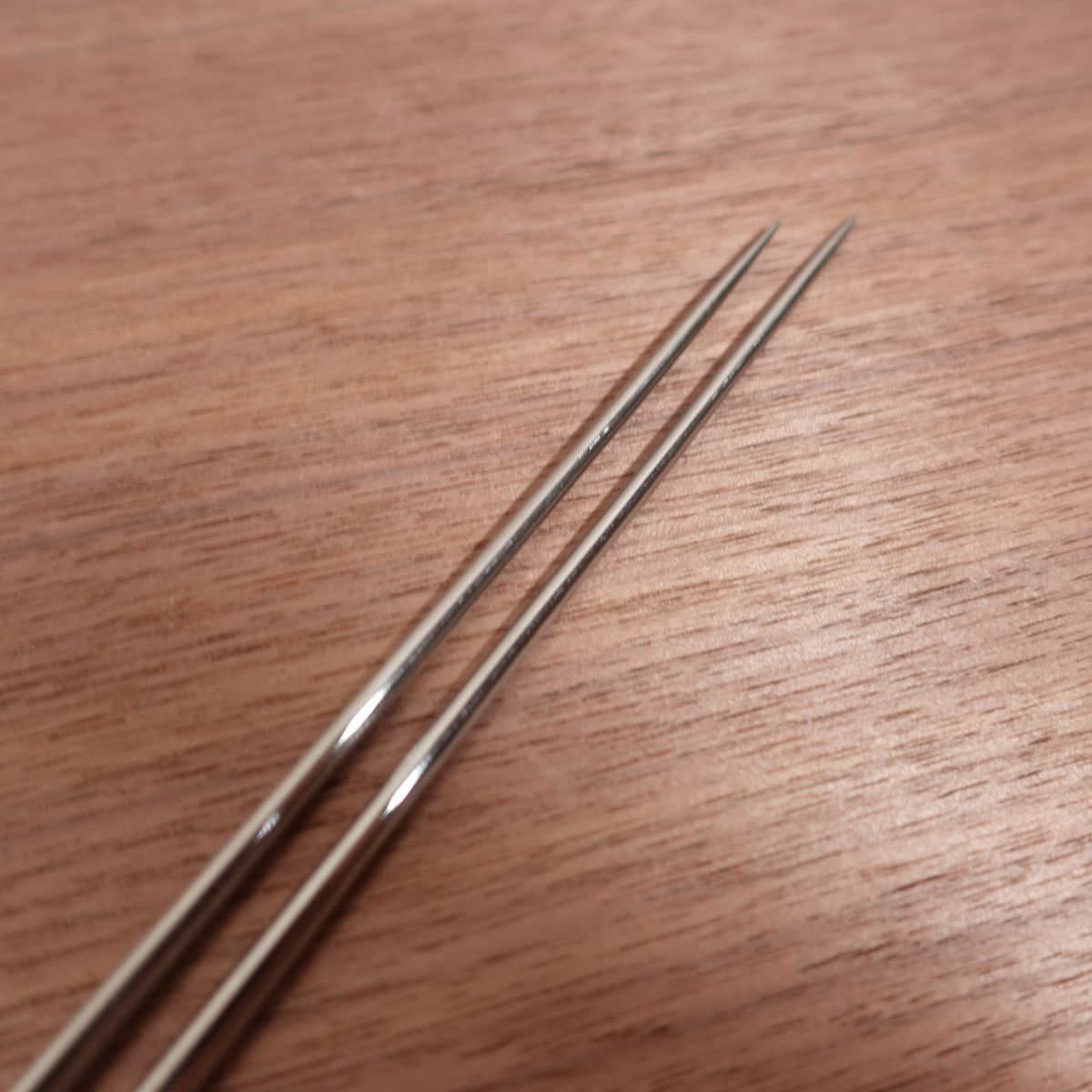 Moribashi Plating Chopsticks, Water Buffalo Ferrule, Stainless Steel, Tempura Chopsticks, 185mm