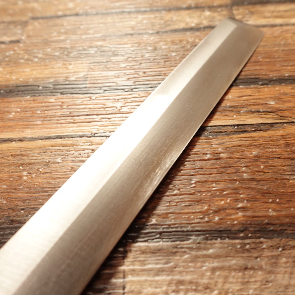 Sakai Hosen Takobiki Knife, Sharpened, Water Buffalo Handle, Hagane Steel, Traditional Forging, Premium Grade, 275mm