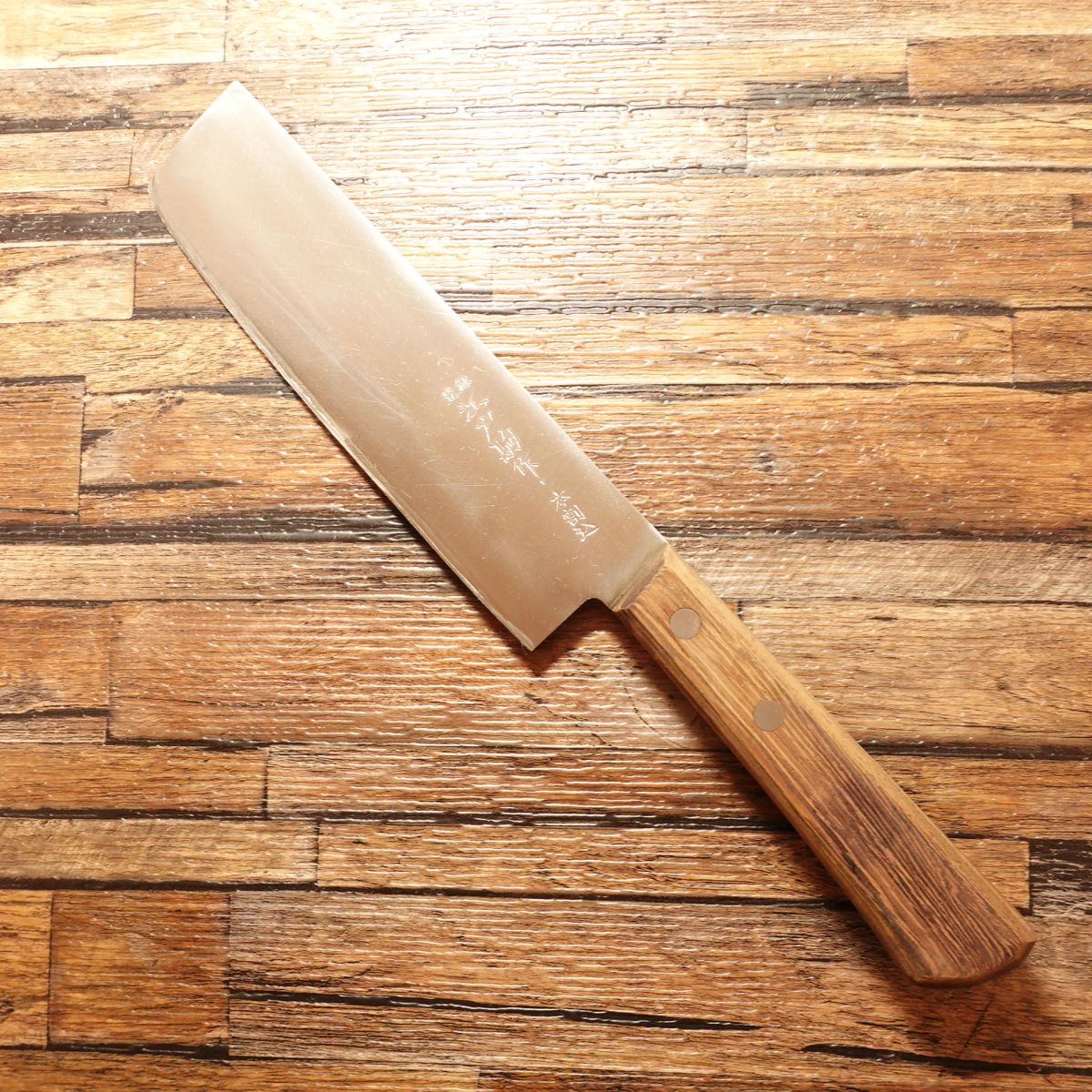 Edokoma Nakiri Knife, Sharpened, Warikomi Construction, Vegetable Knife, 160mm