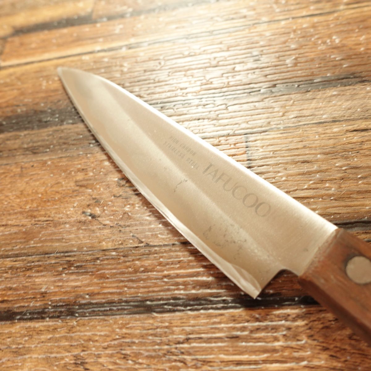TAFUCOOK Petty Knife, Sharpened, Fruit Knife, Stainless Steel, 120mm