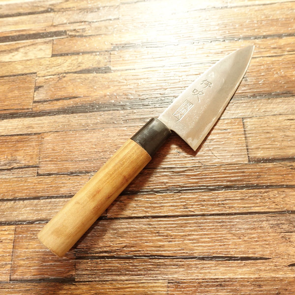 Ibuki Aji-Kiri Knife, Sharpened, Seki Magoroku Ko-Deba, Horse Mackerel Knife, 105mm