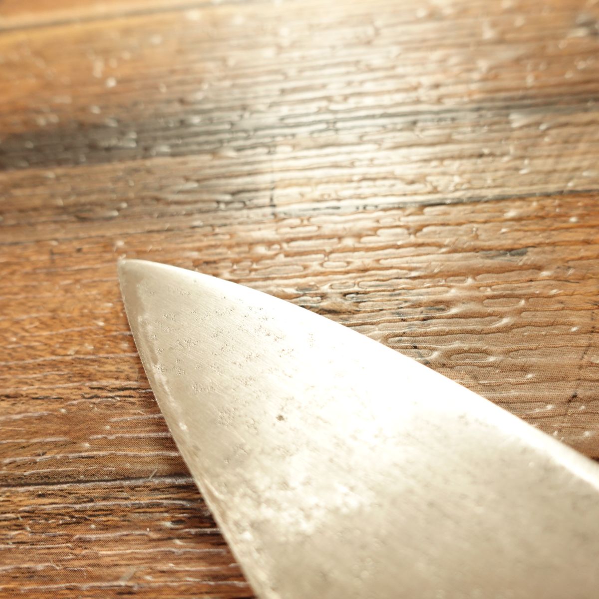 Ibuki Aji-Kiri Knife, Sharpened, Seki Magoroku Ko-Deba, Horse Mackerel Knife, 105mm