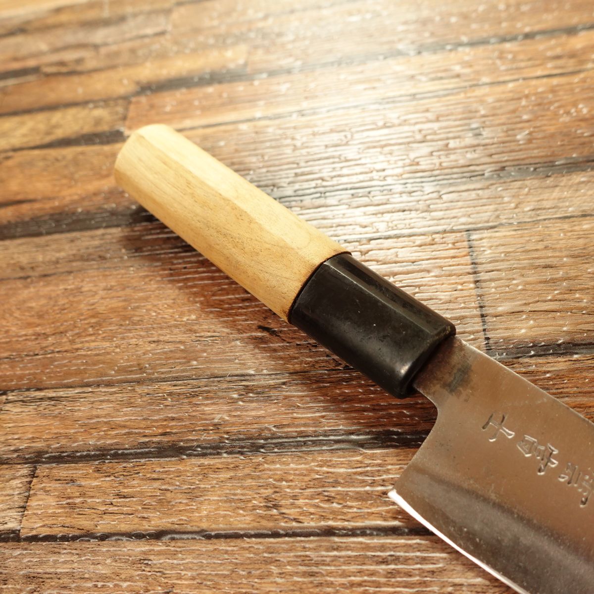 Kumofuji Aji-Kiri Knife, Sharpened, Special Selection, Small Deba, Double Bevel, 100mm