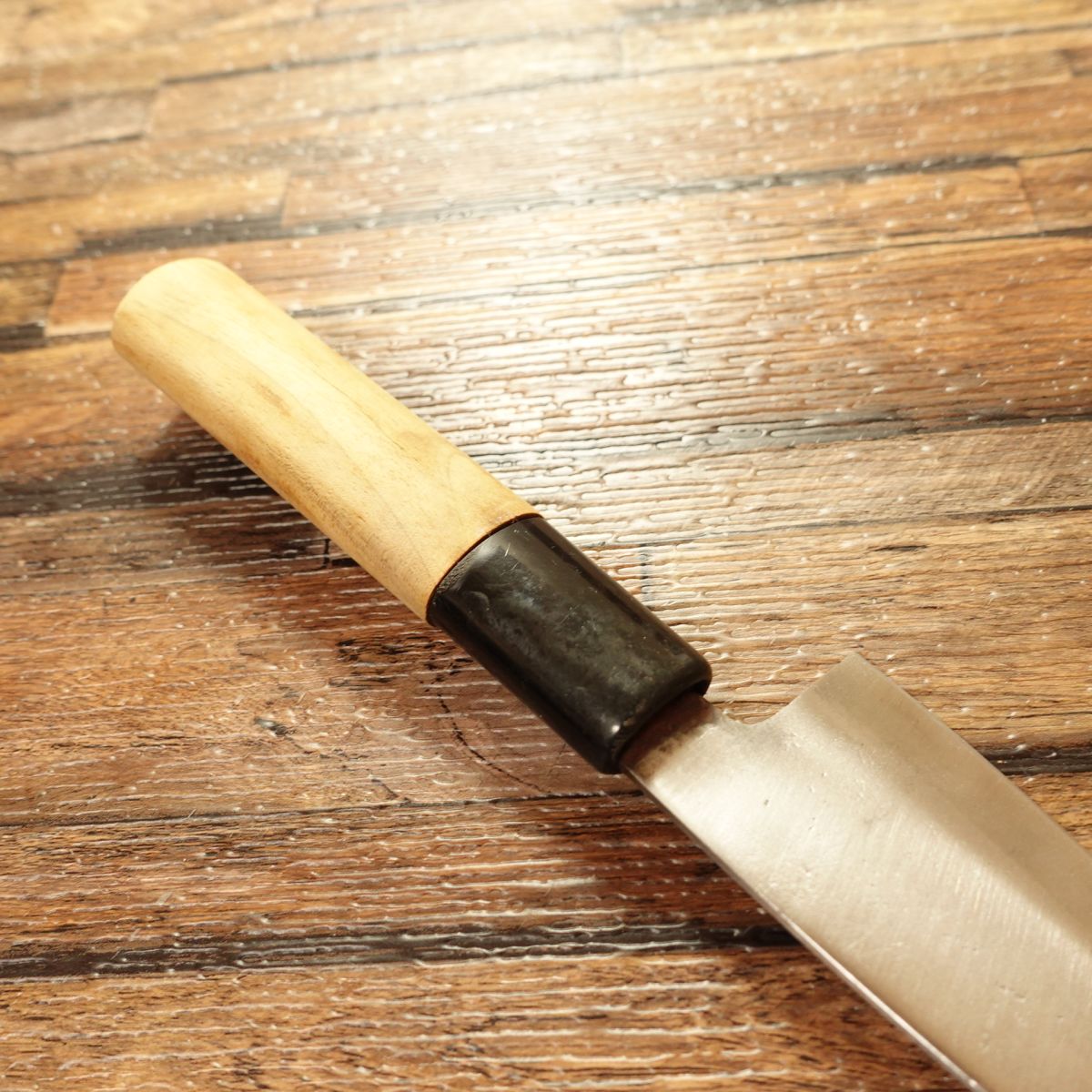 Kumofuji Aji-Kiri Knife, Sharpened, Special Selection, Small Deba, Double Bevel, 100mm