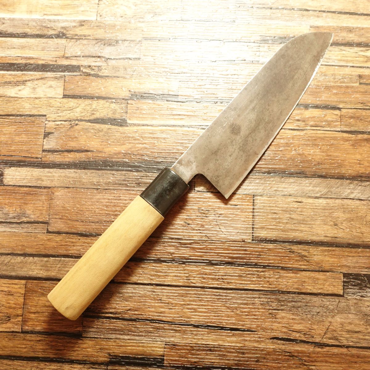 Tobimine Santoku Knife, Sharpened, All-Purpose Knife, Special Selection, Hagane Steel, 165mm