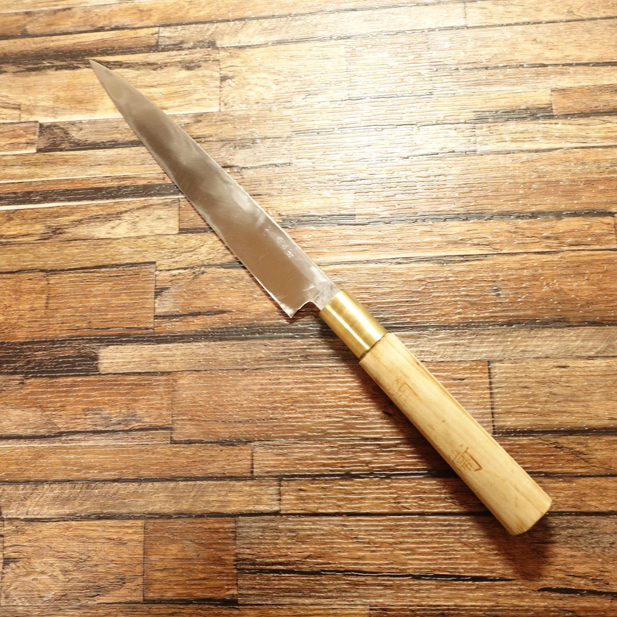Kakubei Yanagiba Knife, Sharpened, Sashimi Knife, Excellent Grade, Outstanding Sharpness, 205mm